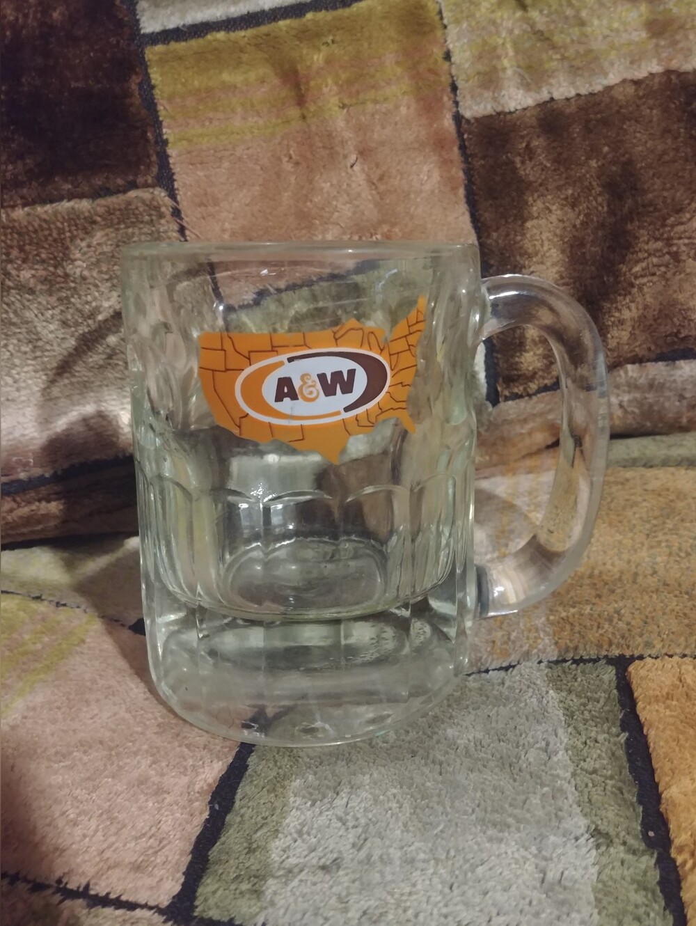 Vintage A&W Root Beer Glass Mug Collectible